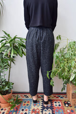 Eighties Pleated Wool Trousers