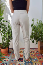 Beige "Roper" Western Jeans