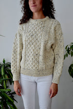 Oatmeal Irish Knit