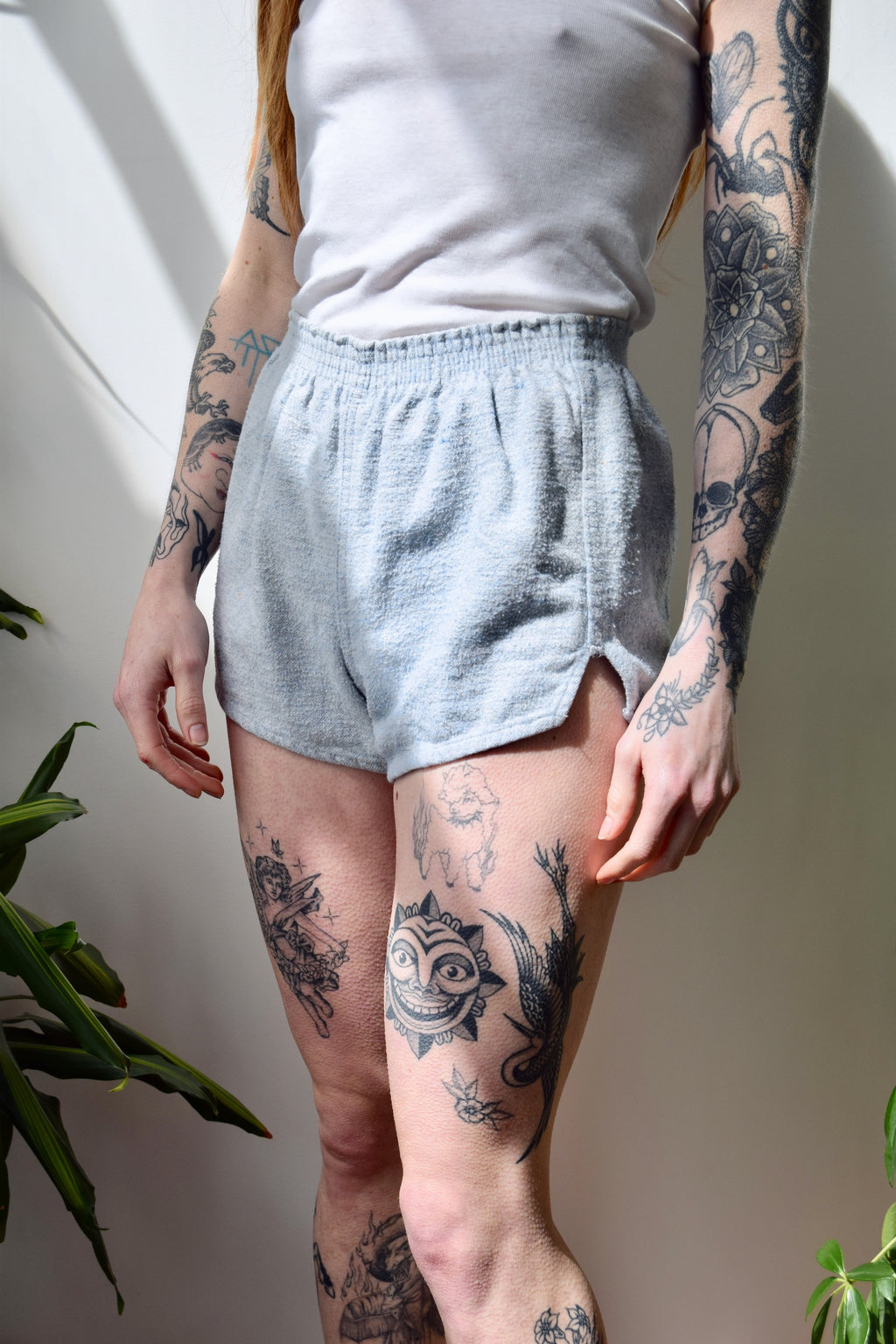 Vintage Flannel Sport Shorts