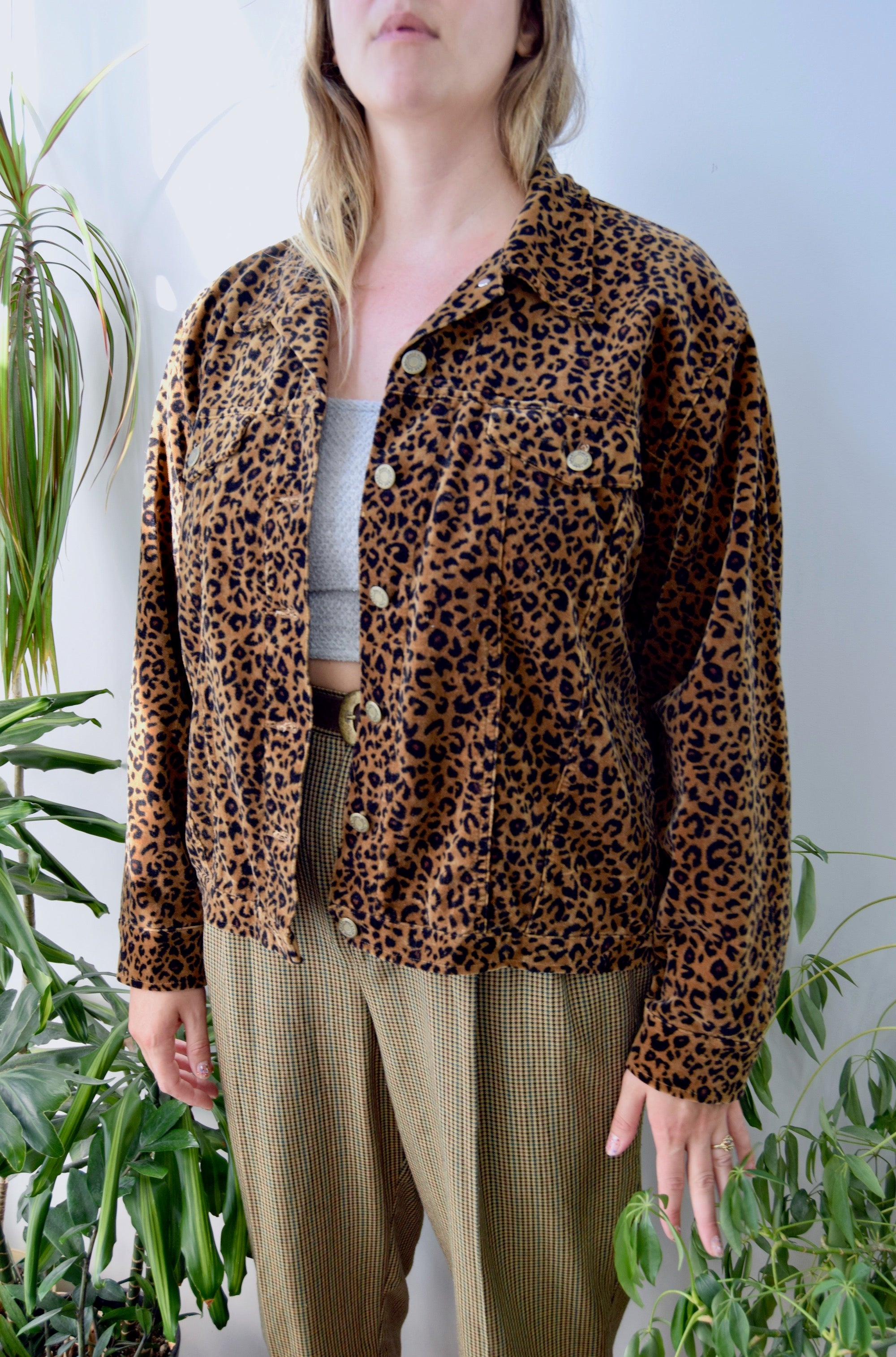 Velvet Leopard Lightweight Jacket