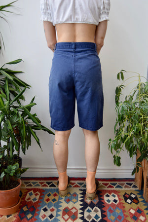 Sunfaded Indigo Shorts