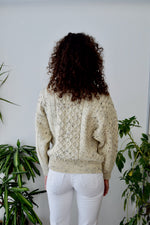 Oatmeal Irish Knit