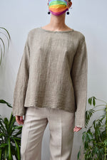 FLAX Brand Linen Top