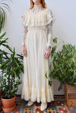 Seventies Lace Gunne Sax Dress