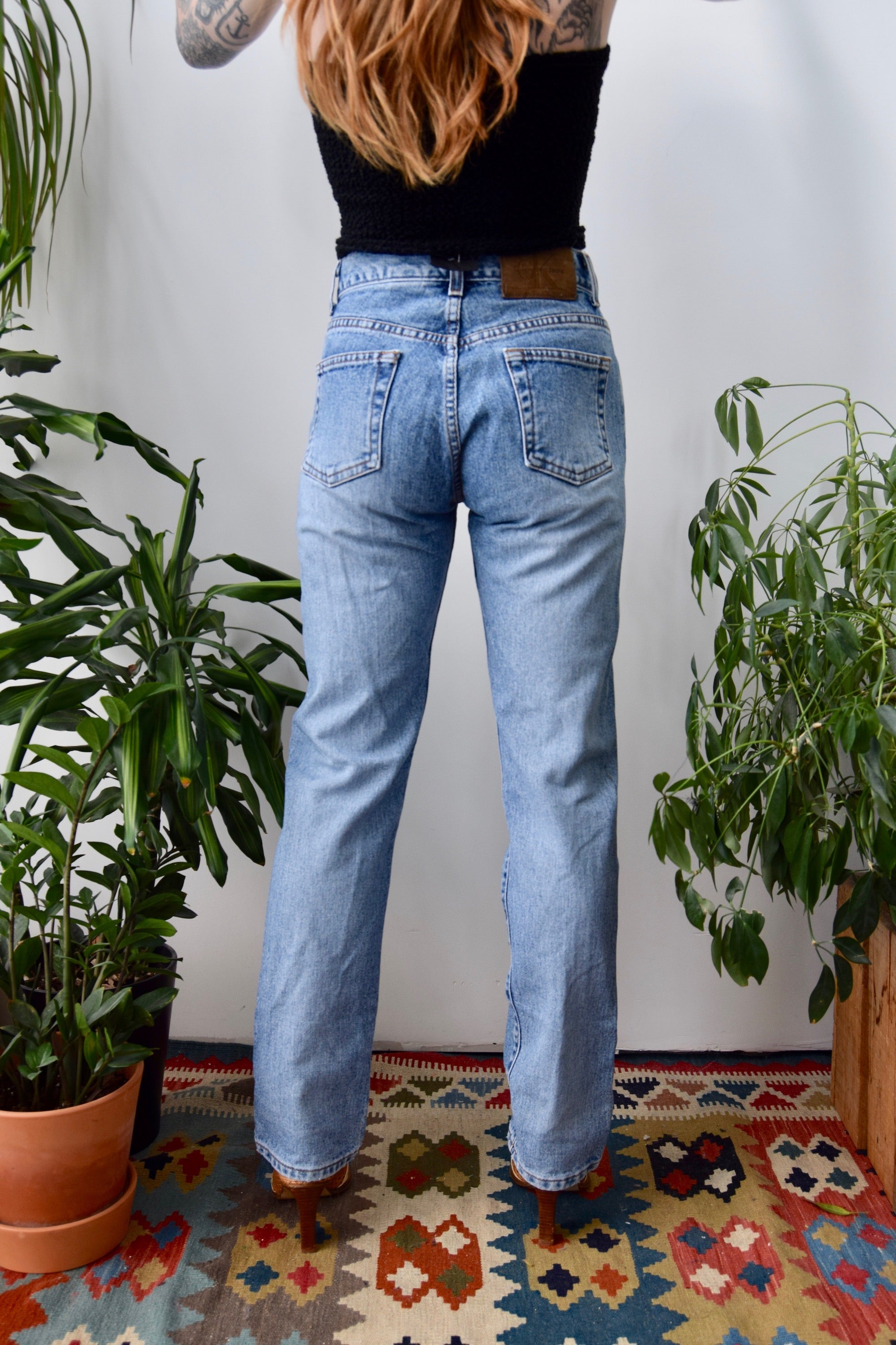 Calvin Klein Straight Leg Jeans