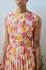 Sixties Sunset Floral Set