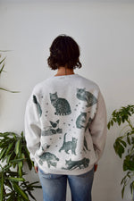 All Over Cat Sweatshirt