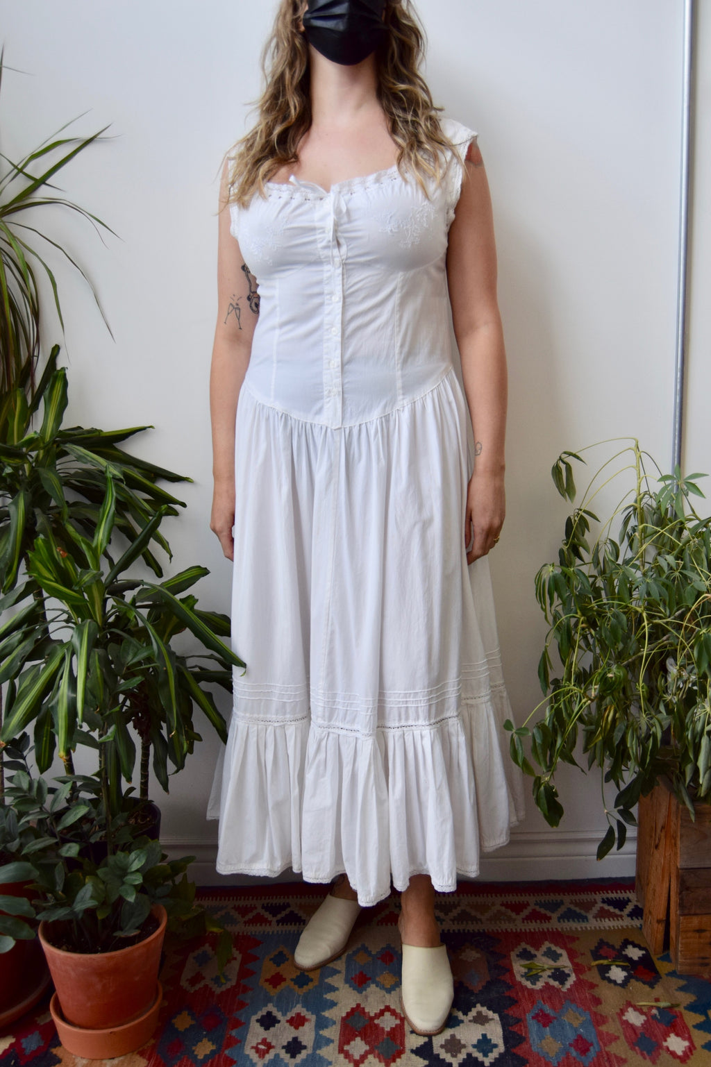 Cotton Petticoat Dress