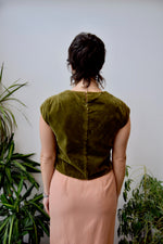 Velvet Moss Top