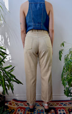 Fifties Khaki Lined Workpants