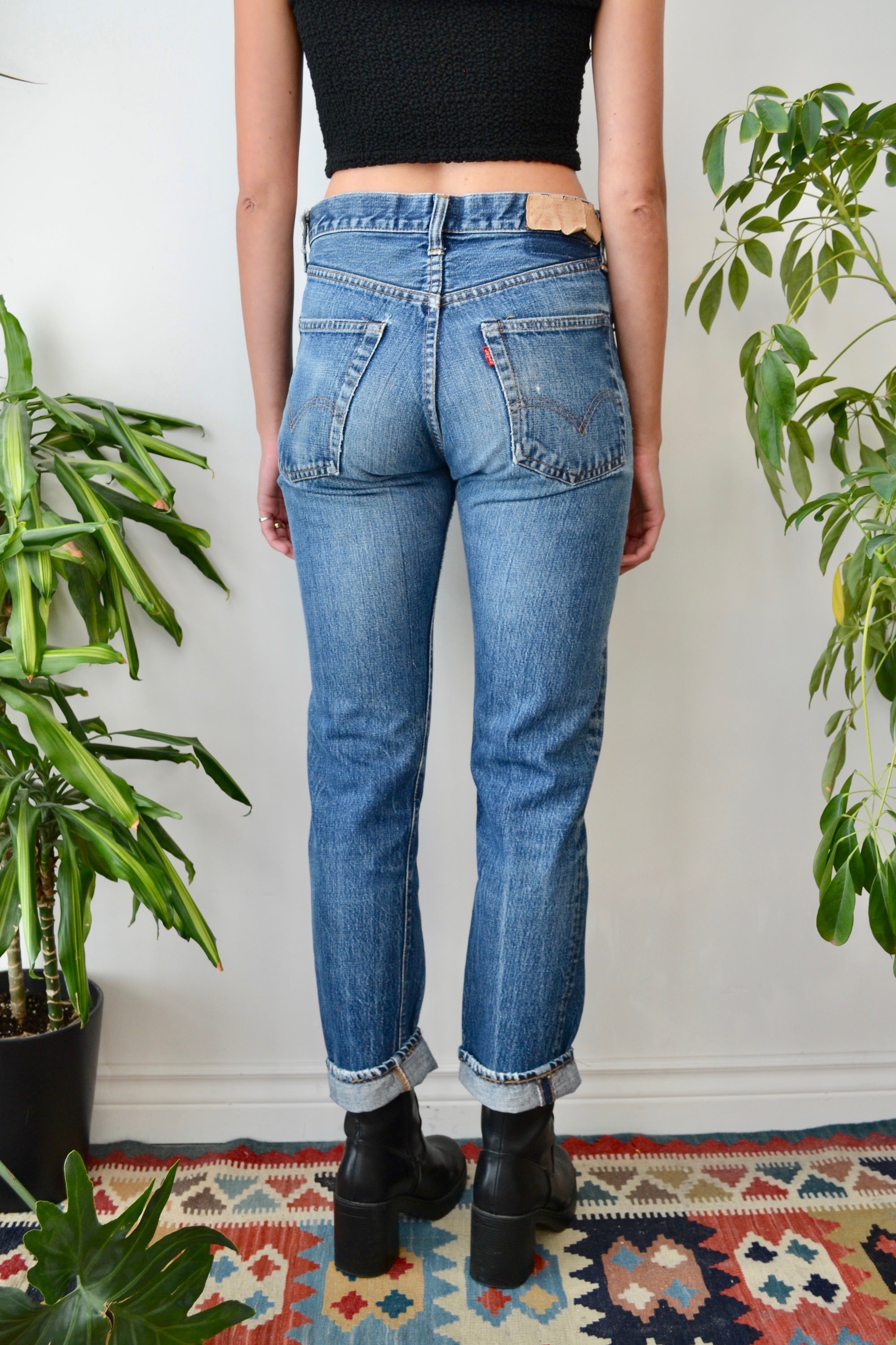 Sixties/Seventies 505 Levis Big E Jeans