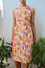 Sixties Sunset Floral Set