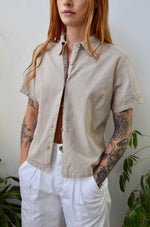 Linen Blend Blouse