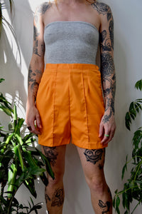 Sixties Tangerine Shorts