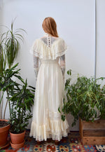 Seventies Lace Gunne Sax Dress