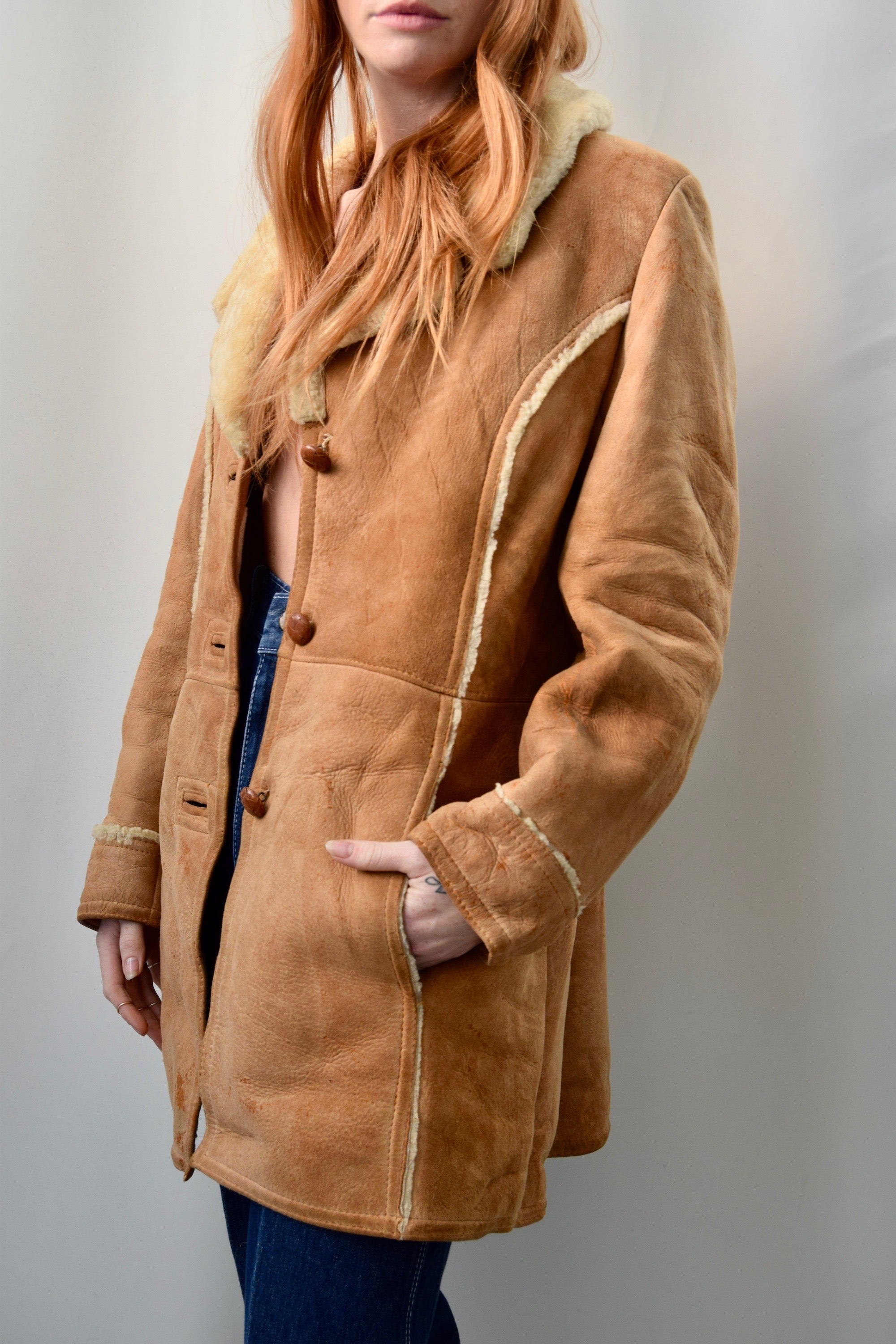 The Perfect Vintage Shearling