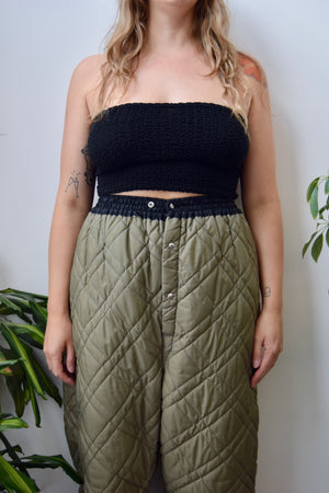 Olive Army Liner Pants