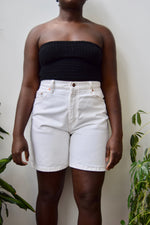 White Denim Levis Shorts