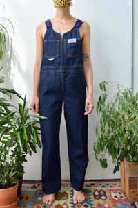 Deadstock Raw Denim Workwear Overalls