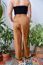 Russet Linen Trousers