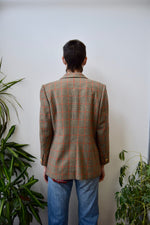 Nineties Houndstooth Blazer