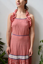 Seventies Farm Formal Dress