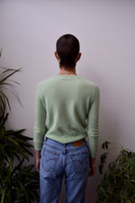 Mint Cashmere Cardigan