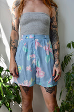 Tropical Pastel Trouser Shorts