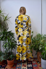 Seventies "Saks" Maxi Dress