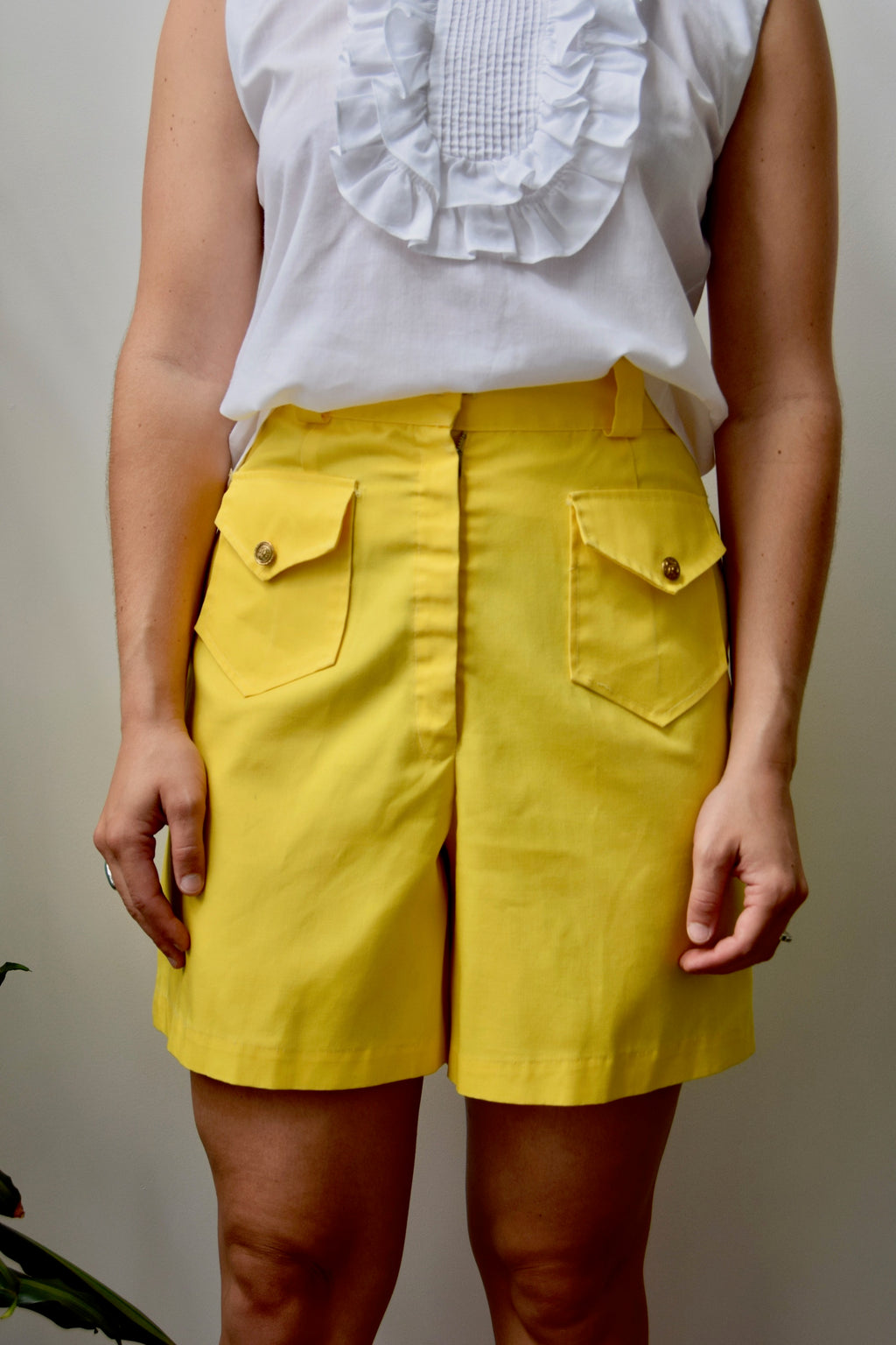 Vintage Daffodil Shorts