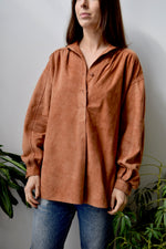 Tawny Suede Robin Hood Shirt