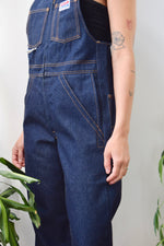 Deadstock Raw Denim Workwear Overalls