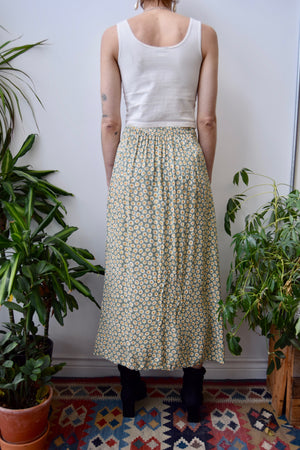 Classic Nineties Floral Skirt