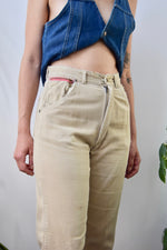 Fifties Khaki Lined Workpants