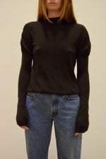 Chocolate Cashmere Prada Knit