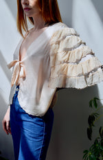 Vintage Silk Bed Jacket