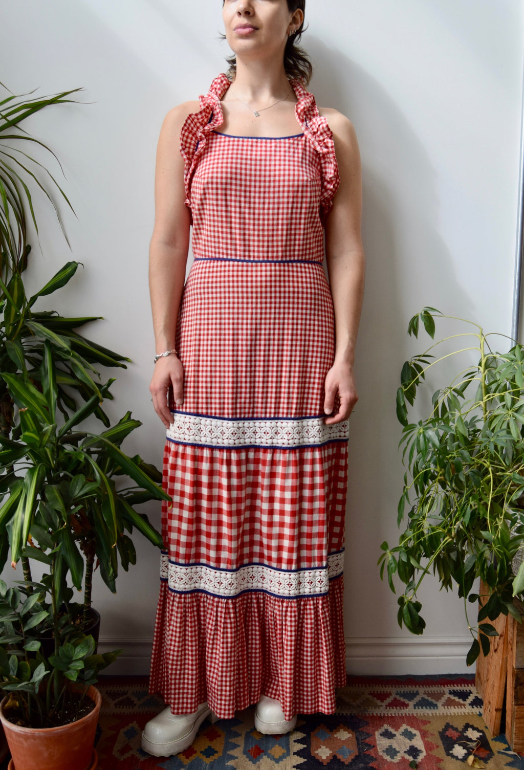 Seventies Farm Formal Dress
