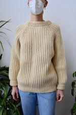 Ribbed Fisherman Sweater