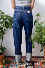 Eighties Dark Wash Straight Leg Jeans