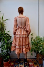 Cotton Seventies Renaissance Dress