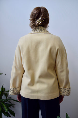Forties Cream Wool Jacket