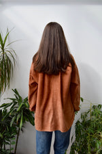 Tawny Suede Robin Hood Shirt