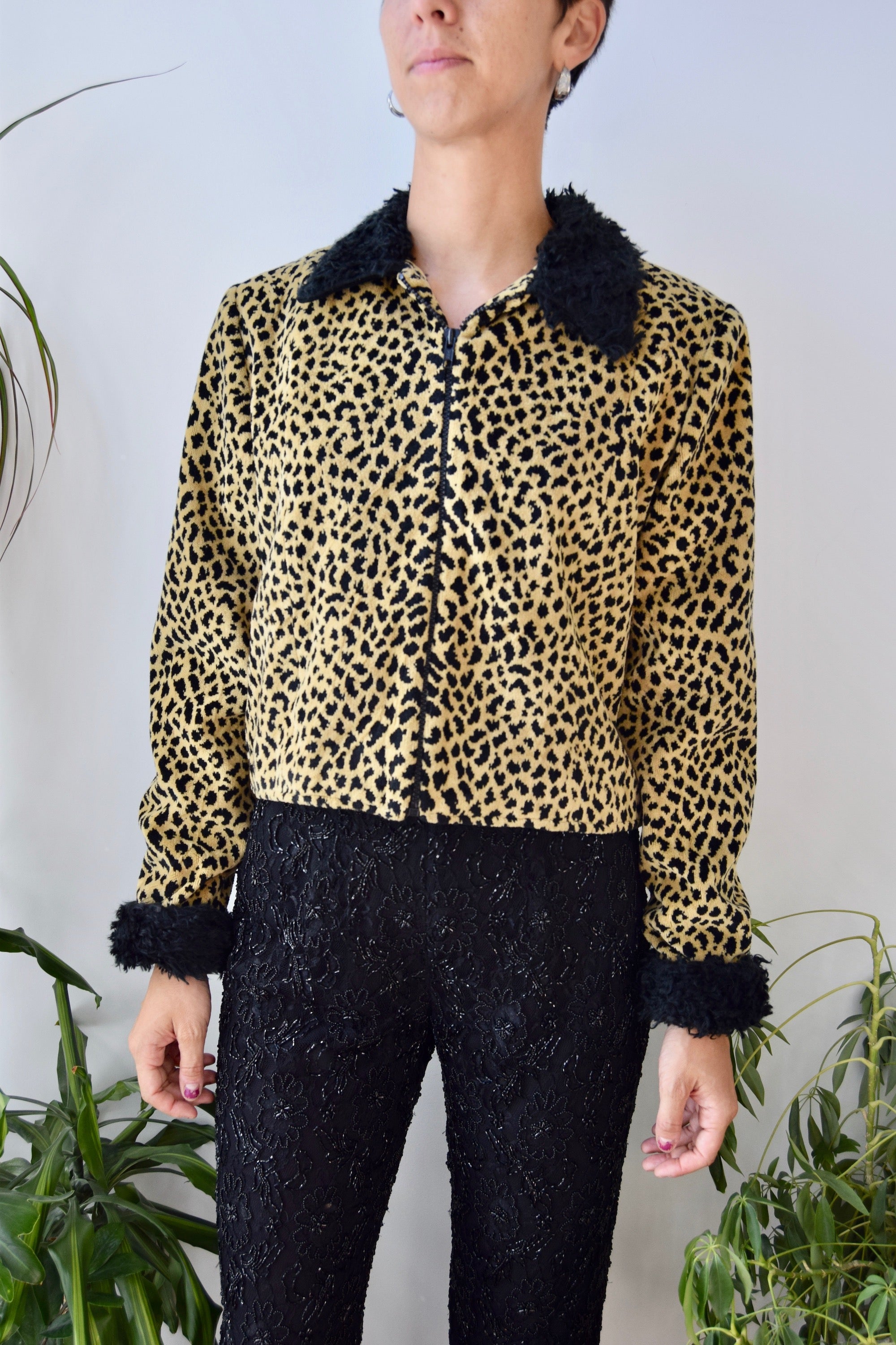 Fran Drescher Cheetah Jacket