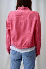 Bubblegum Linen Jacket