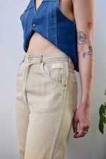 Fifties Khaki Lined Workpants