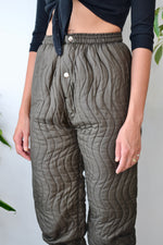 Wave Quilted Pants