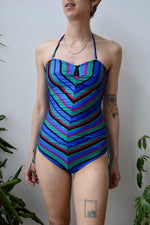 Eighties Halter Swim Suit