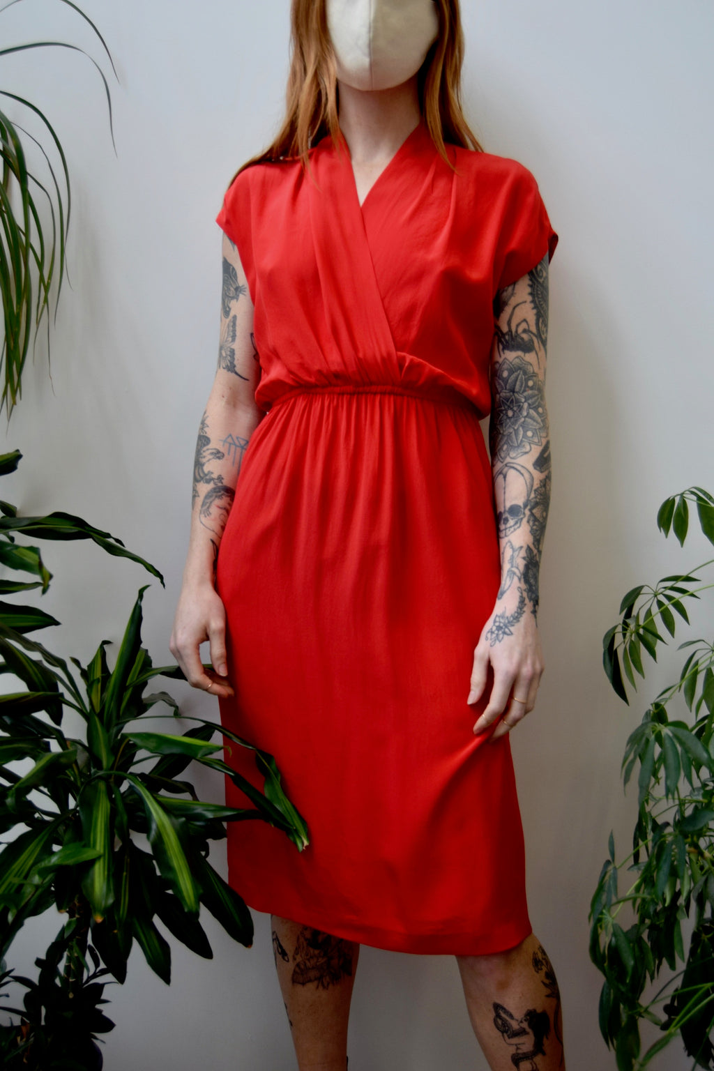 Poppy Silk Staple Dress