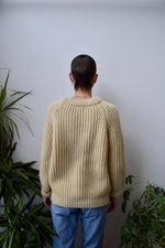 Ribbed Fisherman Sweater